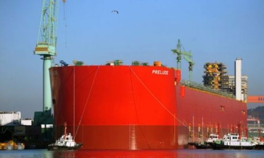 Shell пусна на вода най-големият кораб в света - видео